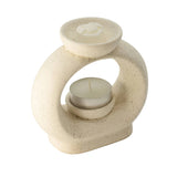 Circular Pebble Oil Burner