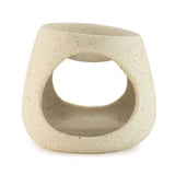 Ceramic Oil Burner - Round Pebble