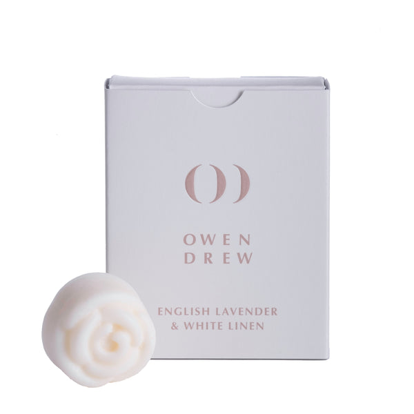 ENGLISH LAVENDER AND WHITE LINEN NATURAL SOY WAX MELTS (FLORAL COLLECTION)